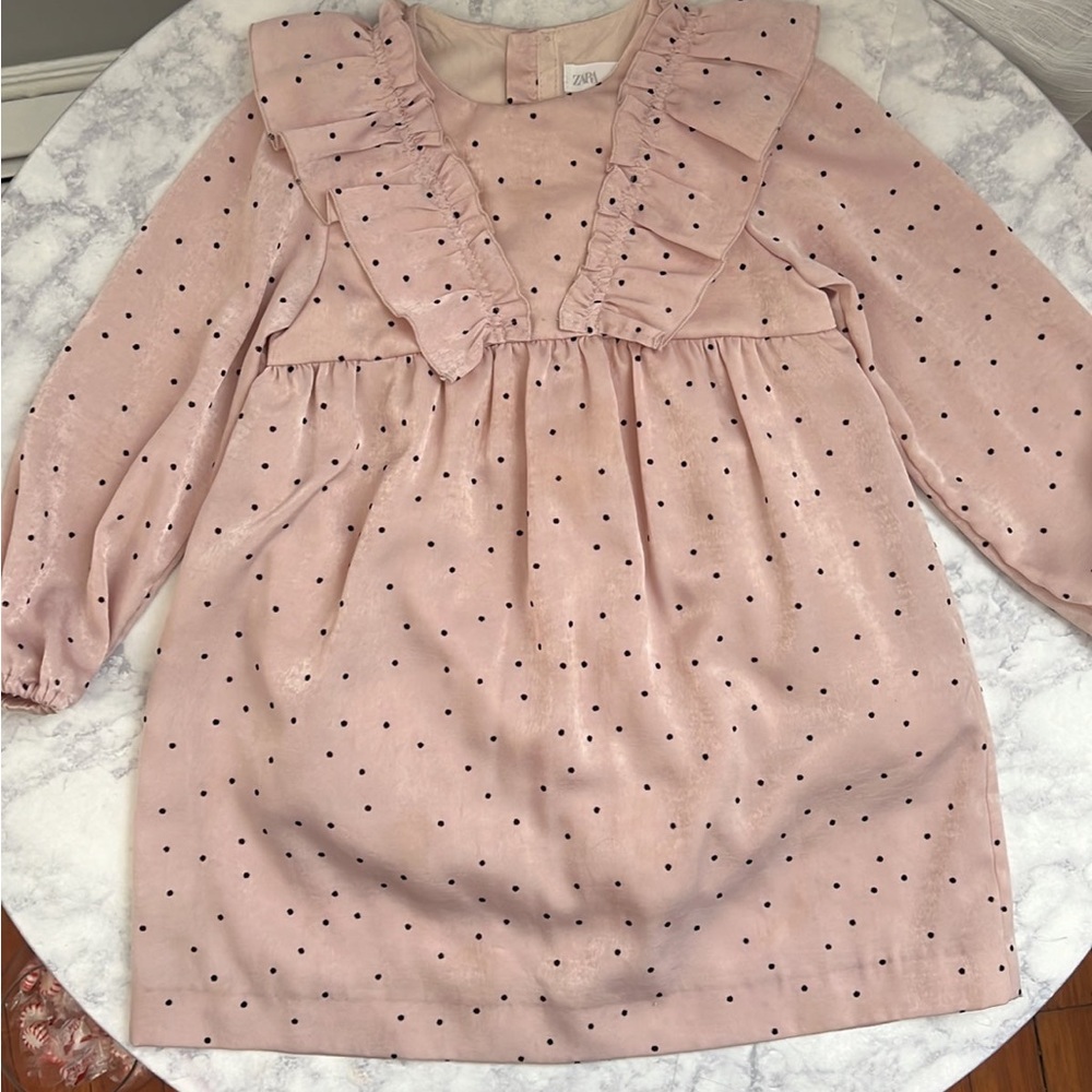 Zara dusty pink dress 4-5 years old